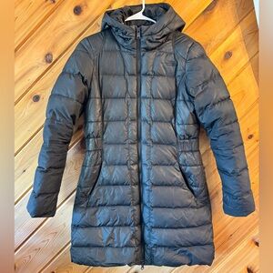 North Face Black Puffer Parka Jacket